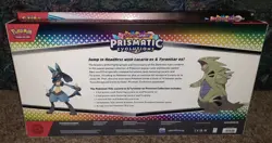 X2 NEW POKEMON SCARLET & VIOLET PRISMATIC EVOLUTIONS LUCARIO EX & TYRANITAR EX - Image 2