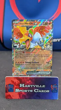 Ethan's Ho-Oh ex 039/182 Play! Pokemon Prize Pack Series 8 Exclusive Near Mint - Image 1