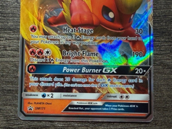 POKEMON FLAREON GX SM171 BLACK STAR PROMO HOLO 2019 + NEW DARKRAI SLEEVE LP-NM - Image 3