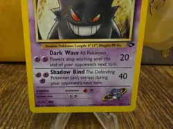 Sabrina's Gengar 29/132 Rare Gym Challenge Unlimited WOTC Pokemon Vintage NM/LP - Image 3