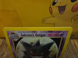 Sabrina's Gengar 29/132 Rare Gym Challenge Unlimited WOTC Pokemon Vintage NM/LP - Image 4