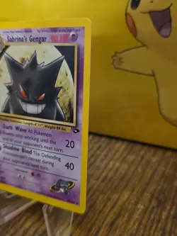 Sabrina's Gengar 29/132 Rare Gym Challenge Unlimited WOTC Pokemon Vintage NM/LP - Image 5