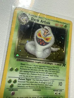 Dark Arbok 2/82 Holo Rare Unlimited Team Rocket Pokemon - Image 1