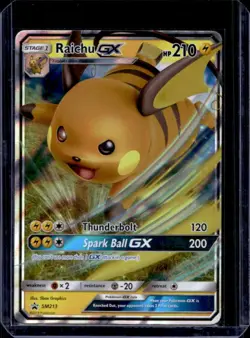 2016-19 Pokemon SM Black Star Promos Raichu #SM213 - Image 1