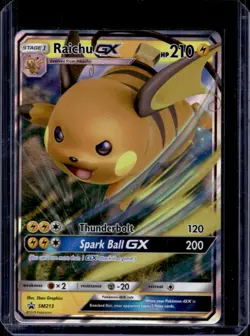 2016-19 Pokemon SM Black Star Promos Raichu #SM213 - Image 1