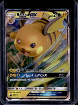 2016-19 Pokemon SM Black Star Promos Raichu #SM213 - Image 1