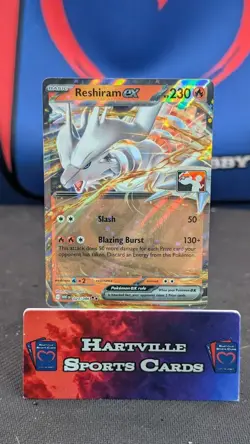 Reshiram Ex 020/086 Pokemon Play! Prize Pack Series 8 Stamped Pack Fresh - NM - Image 1