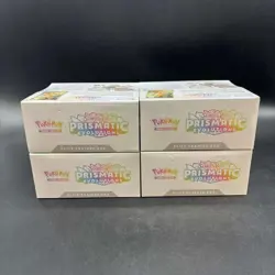 Lot of (4) Pokemon TCG Prismatic Evolutions Elite Trainer Box ETB Sealed - Image 5