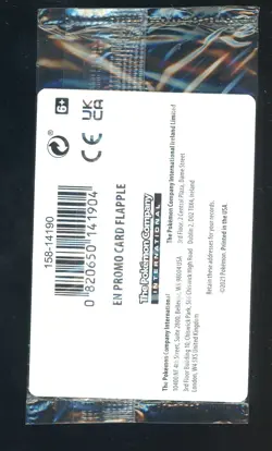 2020 Pokemon GameStop Exclusive Promo #022/192 Flapple Holo Sealed - Image 2