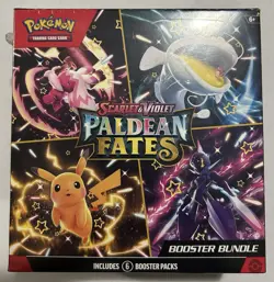 Pokemon TCG - Scarlet & Violet Paldean Fates Booster Bundle Sealed - Image 1