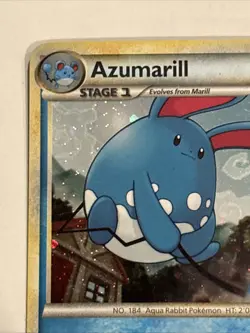 Azumarill 2/123 Heartgold & Soulsilver Holo Pokemon TCG - Image 2