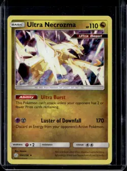 2019 Pokemon Sun & Moon Cosmic Eclipse Ultra Necrozma Holo #164/236 - Image 1