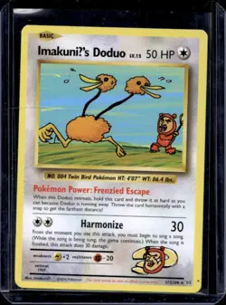 2016 Pokemon XY Evolutions Imakuni 's Doduo #112/108 - Image 1