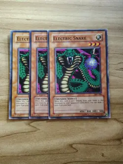 Yu-Gi-Oh! - Electric Snake 3X - Complete Playset - Image 1