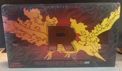 Pokemon Team Rocket’s Moltres EX Ultra Premium Collection UPC New Sealed (rips) - Image 1