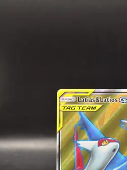 Pokemon TCG Latias & Latios GX (Full Art) 169/181 Tag Team Sm-Team Up Holo NM - Image 2