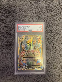 Pokemon XY Evolutions Mega M Charizard EX 2016 Full Art Holo MP - Image 1