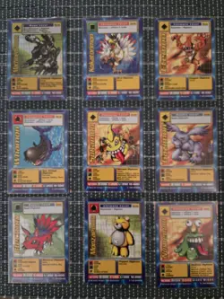 Complete Vintage Digimon CCG Battle Series 2 Card Set Puppetmon Machinedramon ++ - Image 2