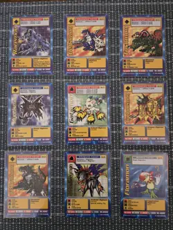 Complete Vintage Digimon CCG Battle Series 2 Card Set Puppetmon Machinedramon ++ - Image 4