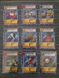 Complete Vintage Digimon CCG Battle Series 2 Card Set Puppetmon Machinedramon ++ - Image 5
