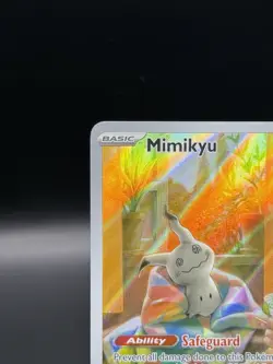 Mimikyu SVP 075 Black Star Promo Full Art Holo Scarlet & Violet Pokemon Card NM - Image 2