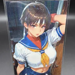 Sakura Kasugano Anime Waifu Card Doujin ACG Goddess Holo - Image 2