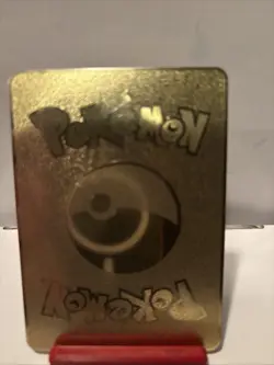 Pokemon TCG Charizard GX Gold Metal Pokemon Card - Image 3