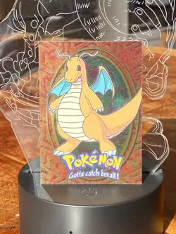 Dragonite #149 E12 of 12 Holo - Topps Blue Logo Pokemon Card LP - Image 1