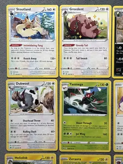 Rare Pokemon Cards Lot All Rare Celebi Azumarill Stoutland Yanmega Beedrill - Image 2