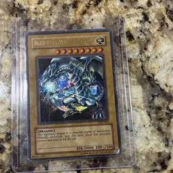 Konami Blue-Eyes White Dragon JMP-001 Shonen Jump Ultra Rare Holo Unlimited Card - Image 1