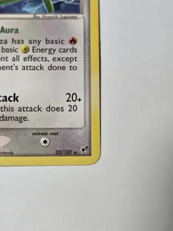 Rayquaza 22/107 EX Deoxys 2005 Non Holo Rare Pokemon Card - Image 2