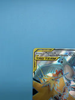 Moltres & Zapdos & Articuno GX (Full Art) 66/68 Hidden Fates - Pokemon Card - NM - Image 4