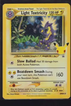 Light Toxtricity - SWSH137 - SWSH: Sword & Shield Promo Cards - Image 1
