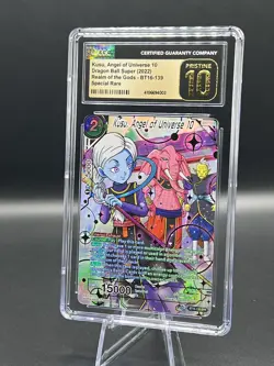 Dragon Ball Super Cards Kusu, Angel of Universe 10 BT16-139 SPR CGC Pristine 10 - Image 1