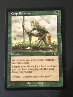 Crop Rotation X1 Urza’s Legacy Ex Condition See Pics Front Back - Image 1