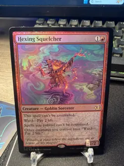 Magic The Gathering MTG - Hexing Squelcher Foil - Lorwyn Eclipsed - Image 1