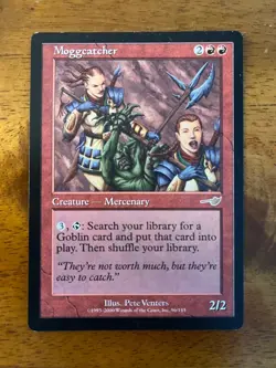 Moggcatcher - Moderately Played MP - Nemesis - MTG: Magic the Gathering - Image 1