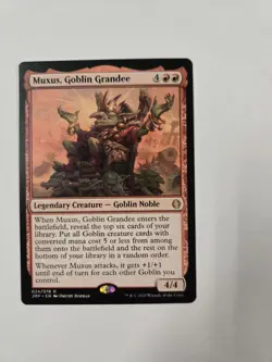 Muxus Goblin Grandee Jumpstart Regular Rare. NM. 024. - Image 1