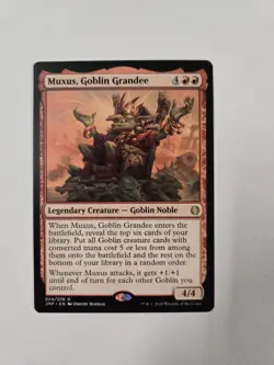 Muxus Goblin Grandee Jumpstart Regular Rare. NM. 024. - Image 2
