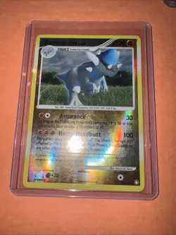 Rampardos 33/123 Reverse Holo Rare D&P Mysterious Treasures Pokemon Card - Image 1