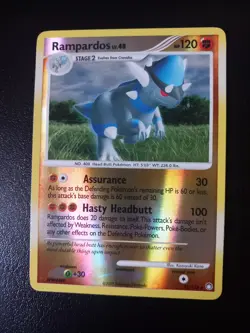 Rampardos 33/123 | Reverse Holo Rare Pokemon Card | Mysterious Treasures | NM - Image 1