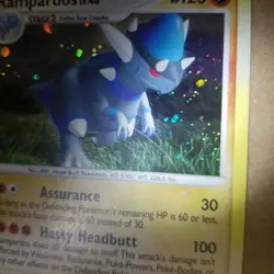 Rampardos 33/123 | Pokemon Card | Mysterious Treasures | Holo | Rare - MP - Image 4
