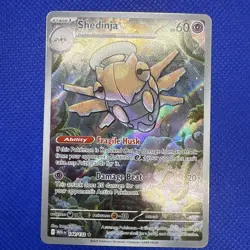 Shedinja 144/132 Me01: Mega Evolution Holo Pokemon TCG NM - Image 1
