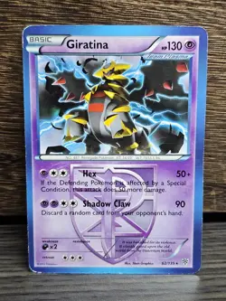Giratina 62/135 Non Holo Rare Plasma Storm Pokemon Card LP - Image 1