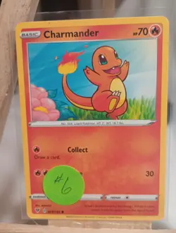 Pokemon Charmander 2020 Vivid Voltage 23/185 - Image 1