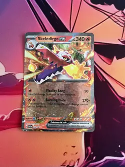 Pokemon TCG Skeledirge EX SVP Black Star Promos SVP034 Promo Promo - Image 1