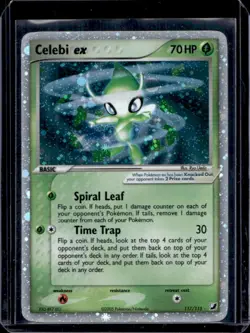 2005 Pokemon EX Unseen Forces Celebi #117/115 - Image 1