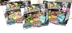 🔥Pokemon Unova 3 Pack🔥ScarlettViolet Poster Collection! Black Bolt/White Flare - Image 1