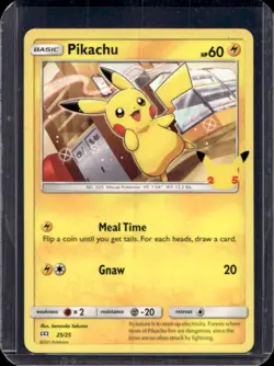 2021 Pokemon McDonald's 25th Anniversary Special Edition Pikachu #25/25 - Image 1