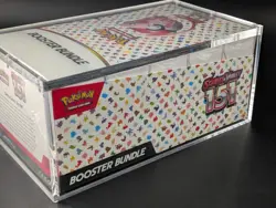Pokemon 151 SV3.5 Booster Bundle Display Factory Sealed Case W/Acrylic Case - Image 4